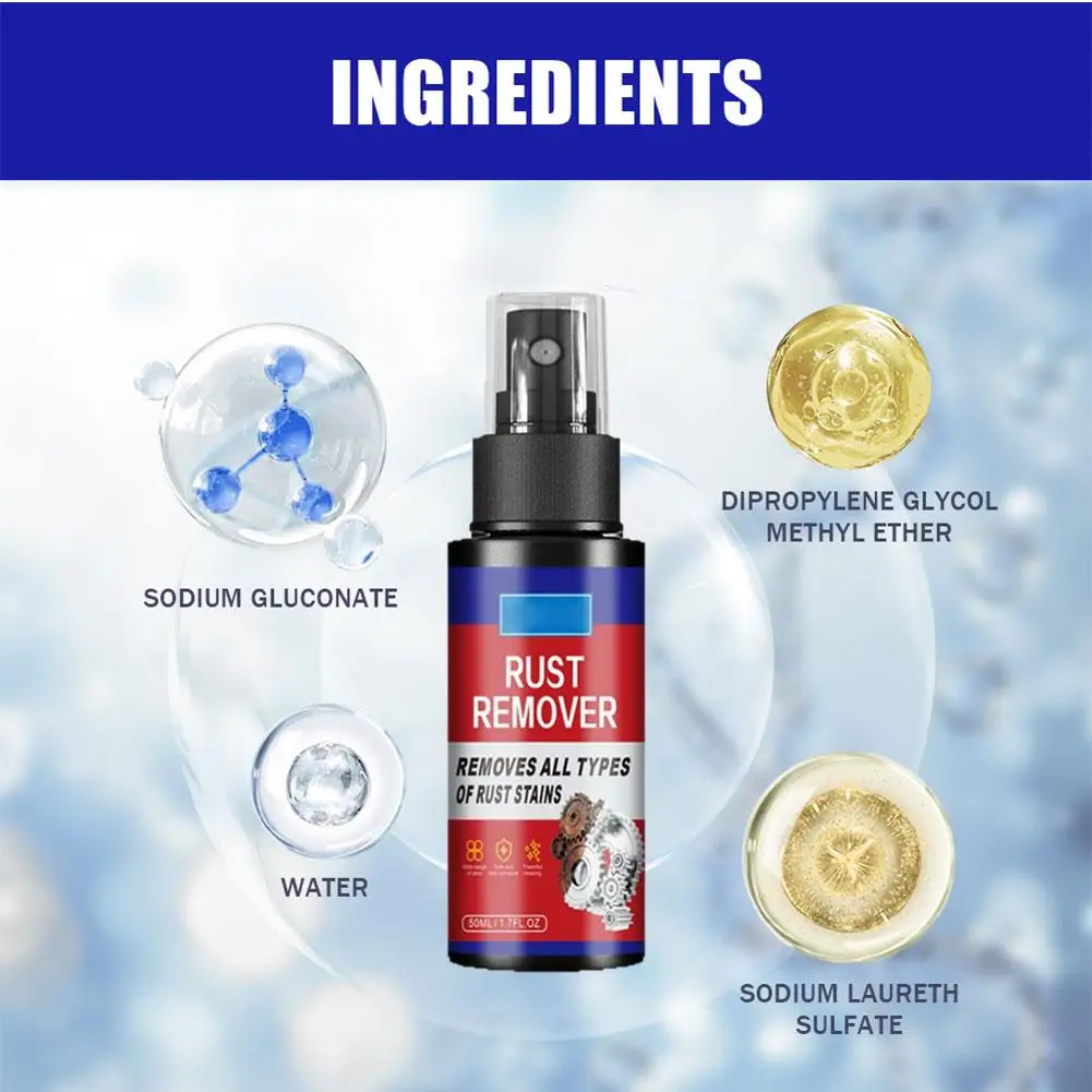 سيارة إزالة الصدأ رذاذ سيارة معدنية بالتفصيل رذاذ الصدأ المذيب تلميع السيارات الرعاية المضادة للتآكل جسم السيارة الصدأ تنظيف رذاذ #6