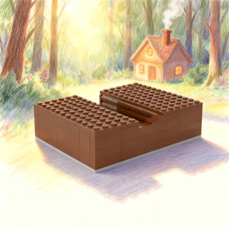 109pcs MOC Standard Trench Modular Streetscape Model Building Blocks Architecture Festival Gift DIY Idea Brick Toys Education
