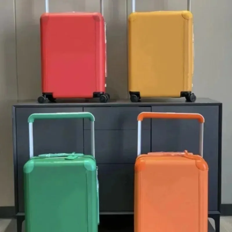 

20-Inch suitcase letter trolley case and 26-inch designer suitcase used on board