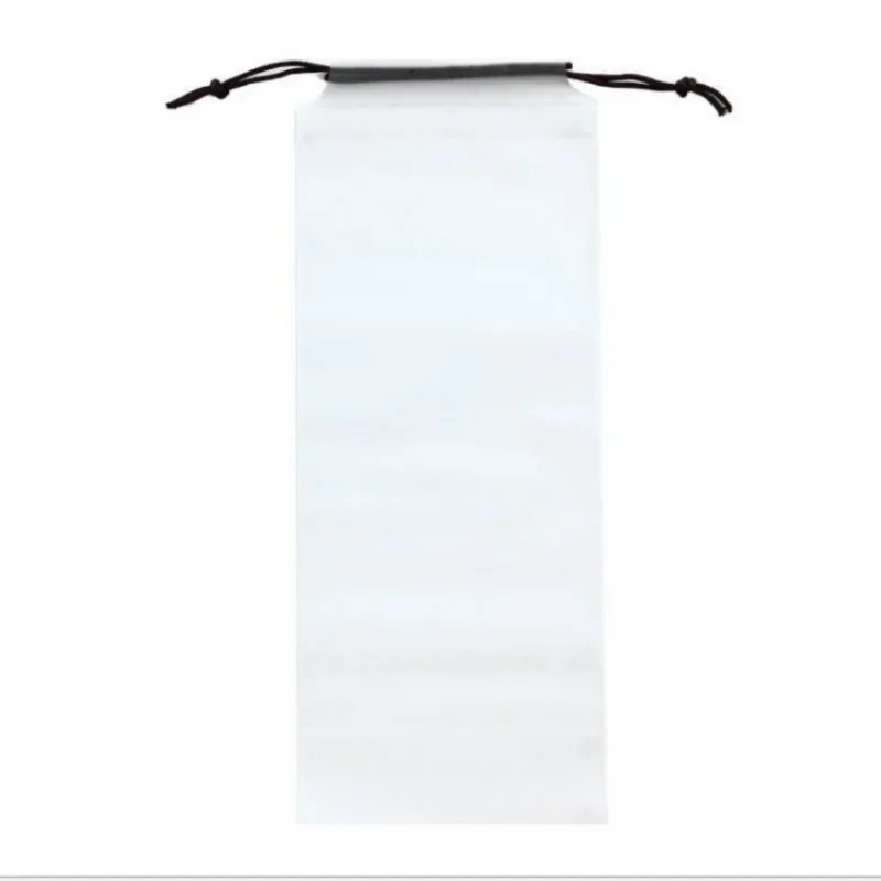Waterproof Plastic Bag Clear Umbrella Storage Bags Reusable Portable Travel Umbrella Drawstring Storage Cover Home Organizer
