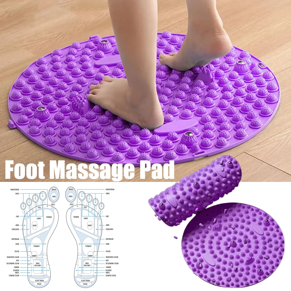 

Fingerpressure Board Foot Massage Pad Health Walk Pressure Board Foot Massage Pad Foot Yoga Acupressure Mat Training Accessories