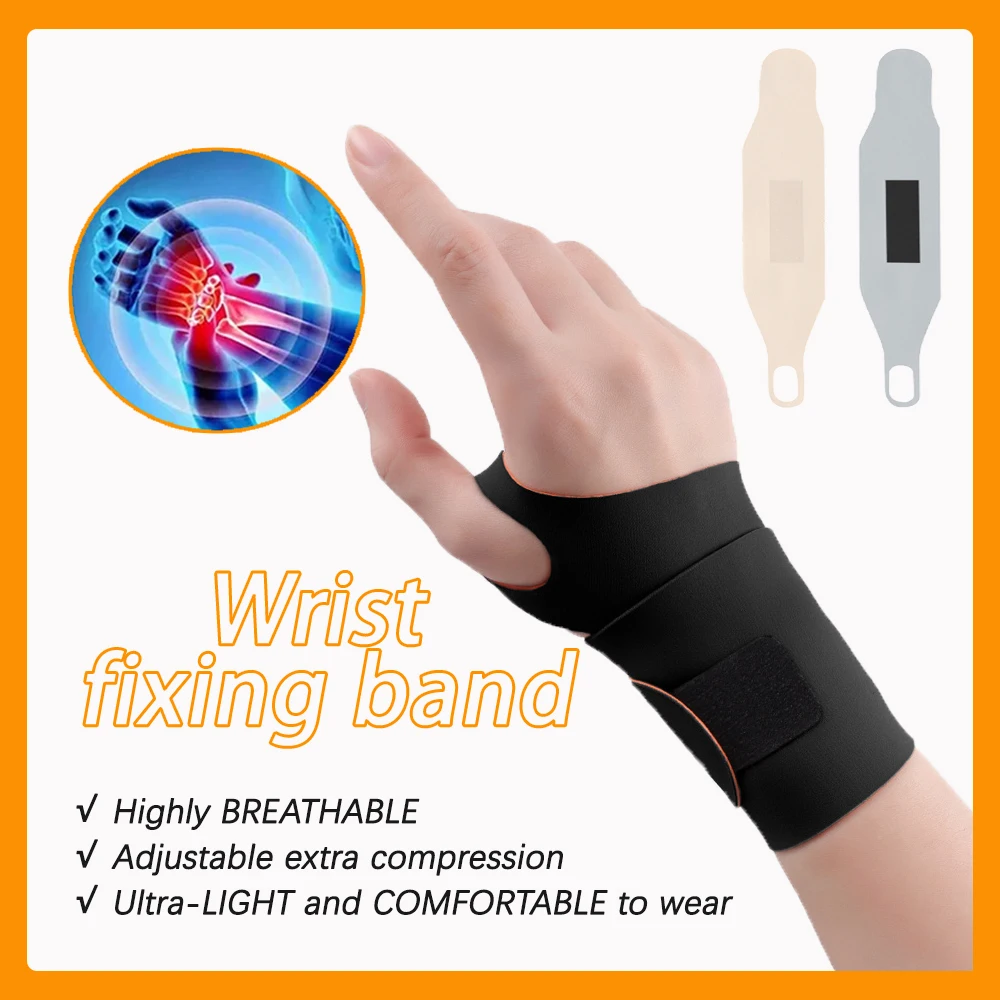 Sport Wristband Adjustable Brace Protector Band Tendon Sheath Pain Relief Arthritis Carpal Tunnel Sprain Tendinitis Wristband