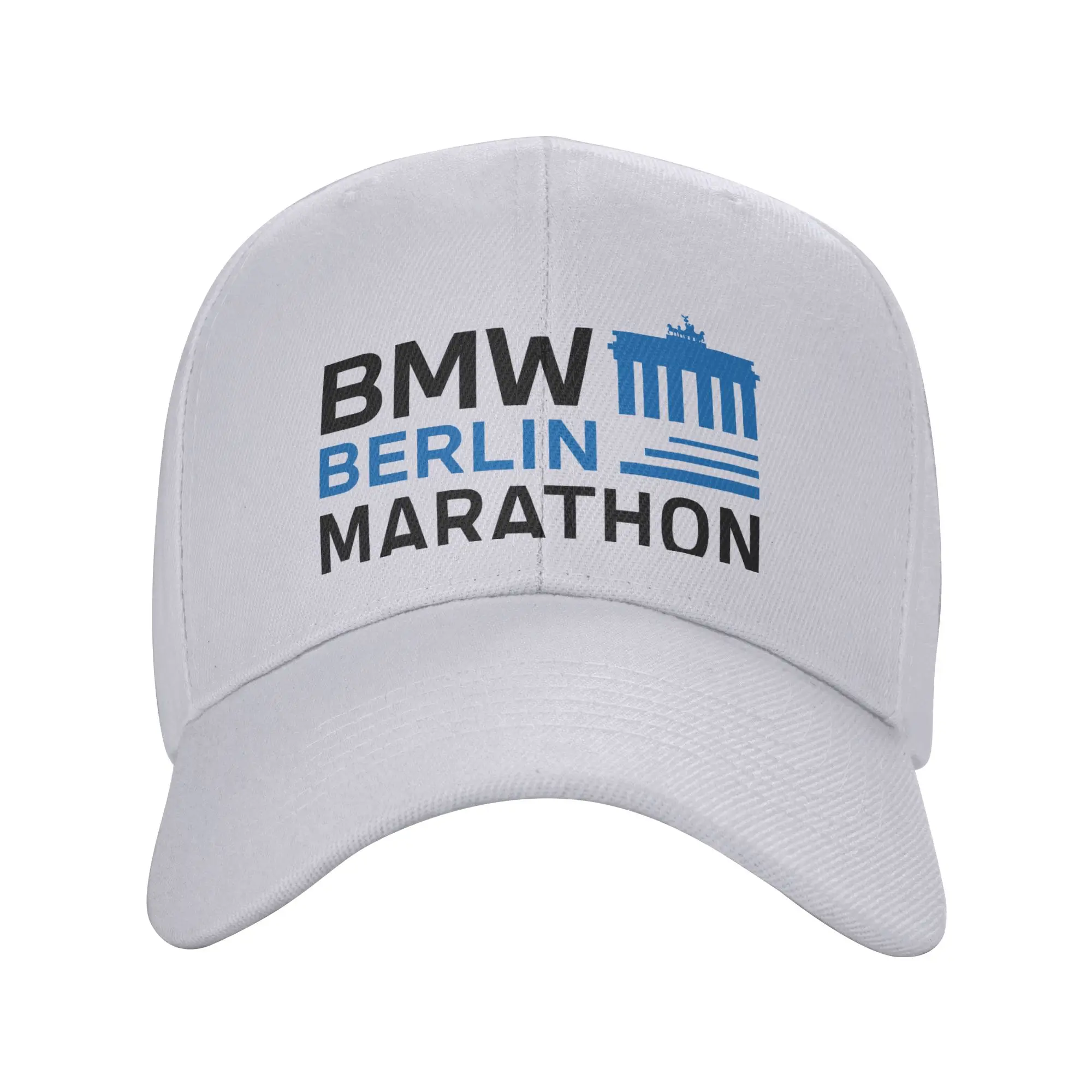 Fashion BERLIN MARATHON Curved Brim Baseball Cap Brand New Authentic Product Men's Summer Cap