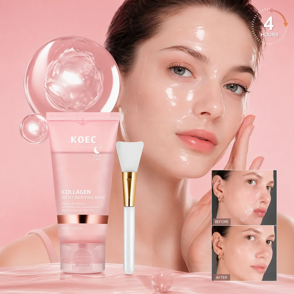 Skincare Omg - Masque facial peel-off au collagène pour