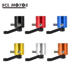 SCL MOTOS Motorcycle Brake Fluid Reservoir Clutch Tank Cylinder Oil Fluid Cup For YAMAHA DUCAT Kawasaki Suzuki Honda CBR600