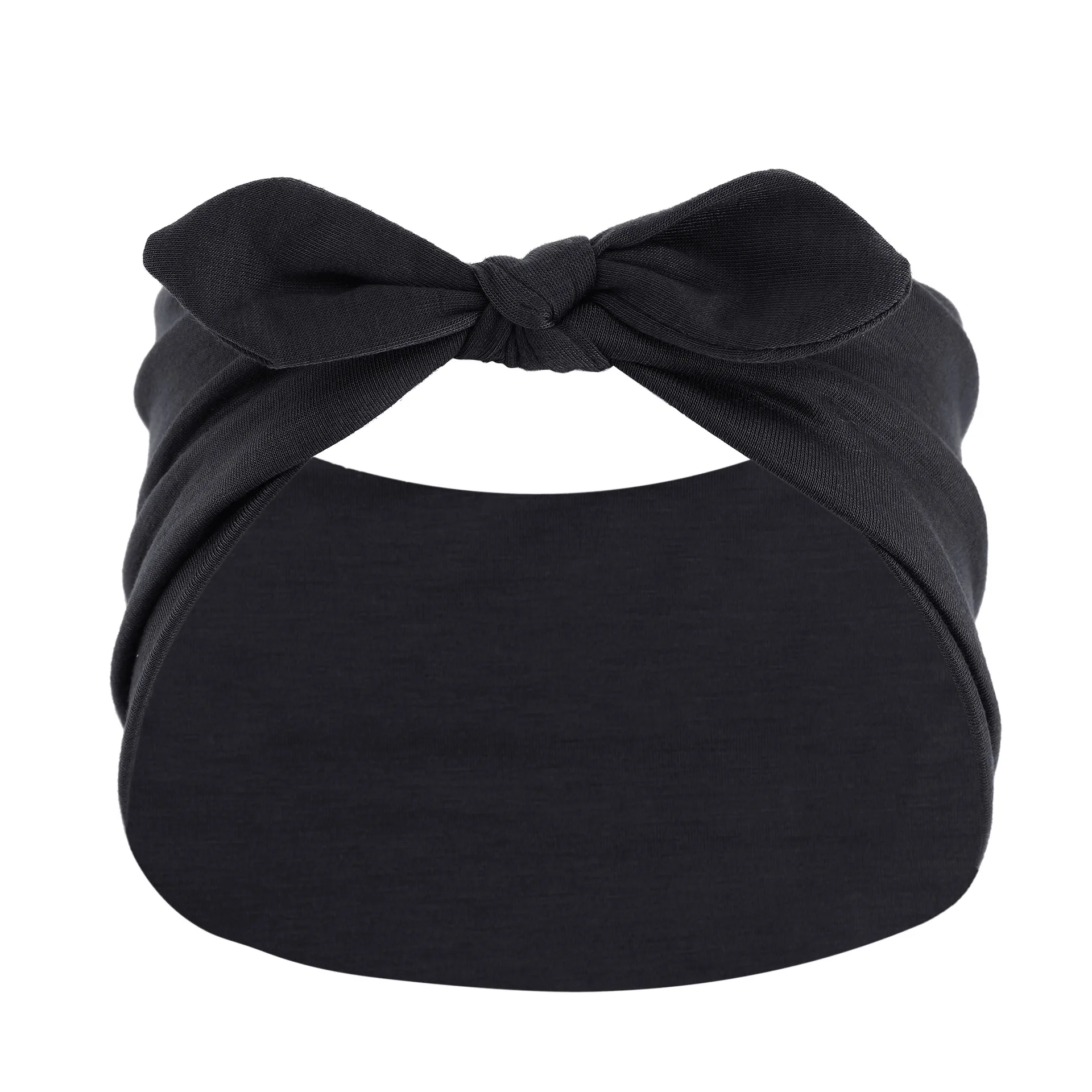 1/3 Stück Damen-Stirnband mit Schleife im Boho-Stil, rutschfest, für Fitness, Yoga, Outdoor, Reisen, Wandern, elastisches Haarband – Detail 6