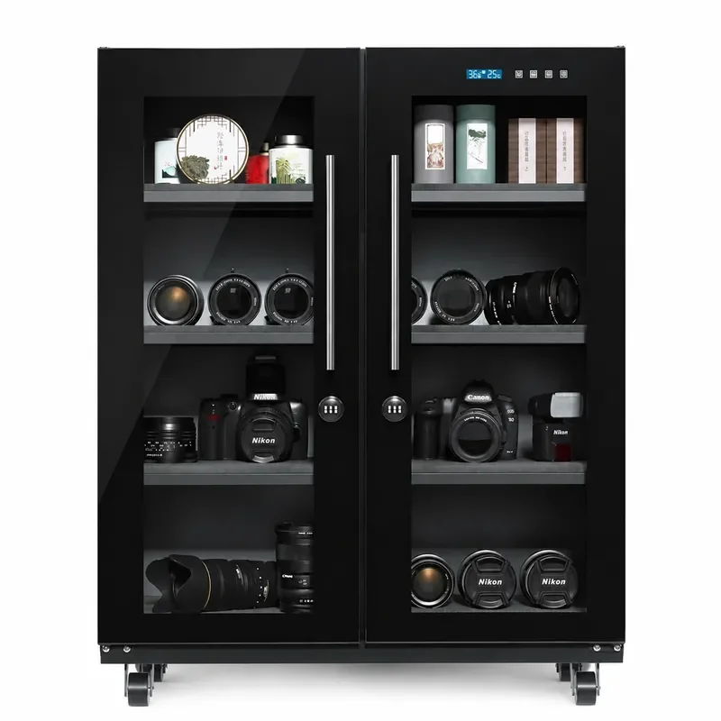 EIRMAI MRD-268T Electronic Moisture Proof Box for SLR Camera Photographic Equipment Drying Oven Dehumidification Cabinet