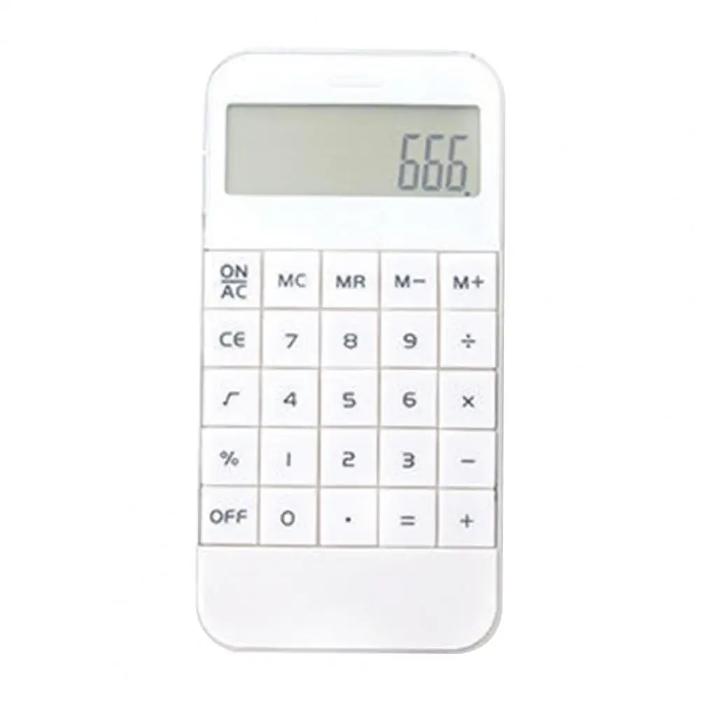 Mini Calculator Precision Battery Powered Energy Saving Accounting Tools Portable Electronic Digit Calculator for Office