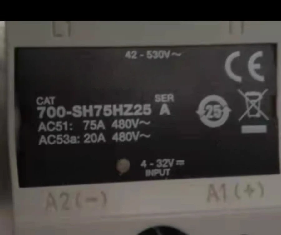 Relay 700-SH75HZ25 SH10HZ25 700-SH25HZ25 700-SH50HZ25 GZ24