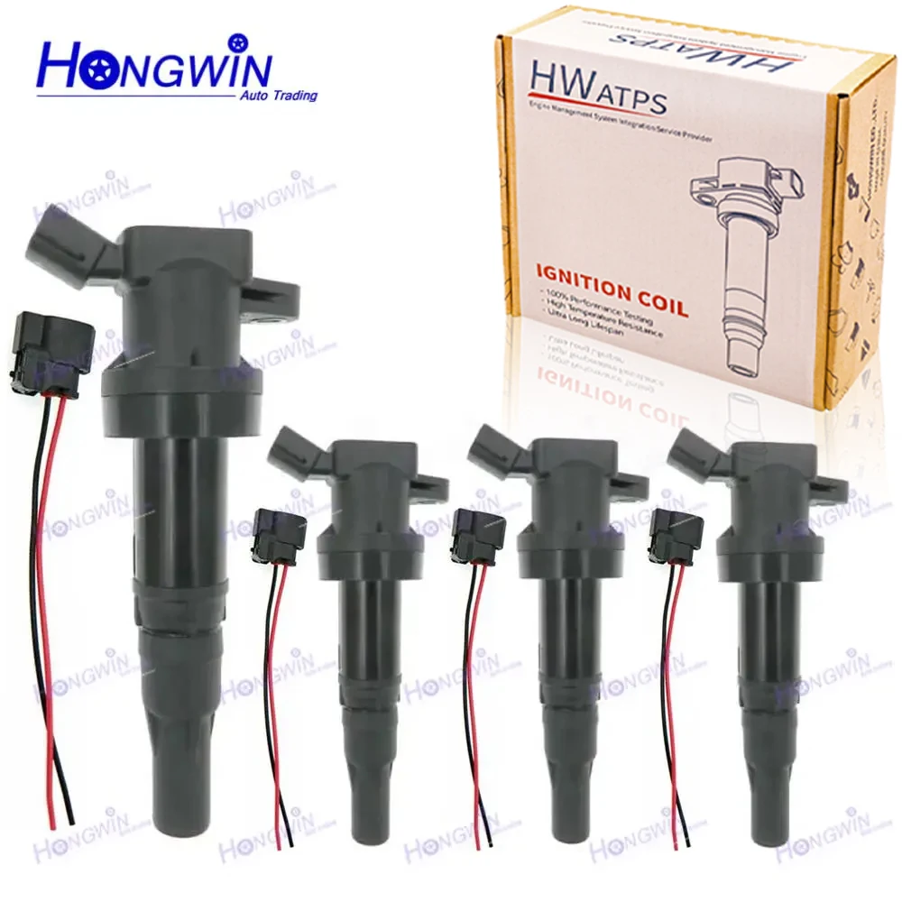 

4pcs Ignition Coils Wire For Hyundai Accent 2014 I25 1.4L 14-17 For Kia Ceed I20 I30 12-15 1.4L 27301-03200 2730103200