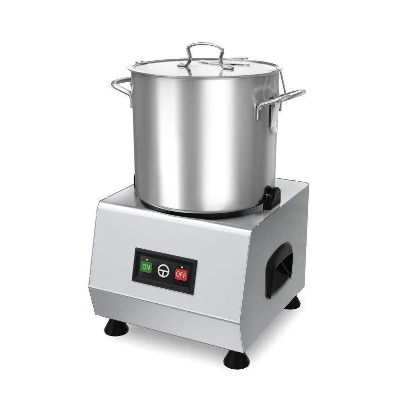 

1100W Commercial Multi-Function Chopper Fully Automatic Meat Mincer and Mixer Hot Pot Base and Sauce Mixer 8L 220V