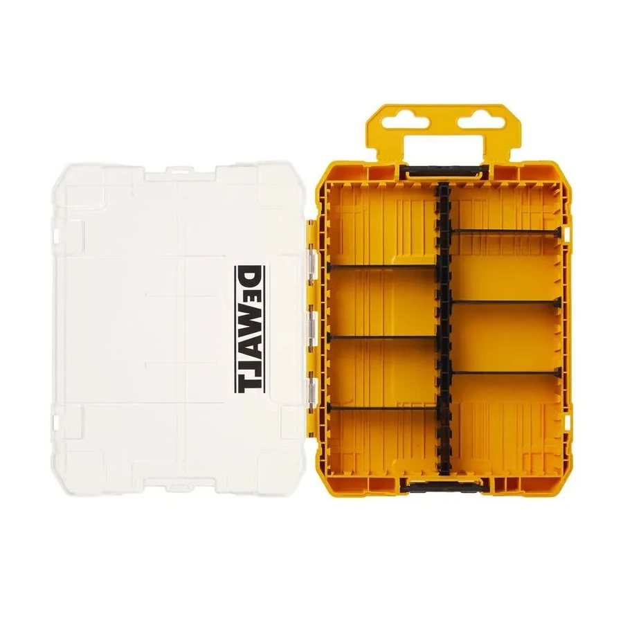 Imagem -04 - Dewalt-case de Armazenamento com Partição Chave de Fenda Bit Original Grande Caixa de Ferramentas Acessórios de Peças Médias Dwan2190