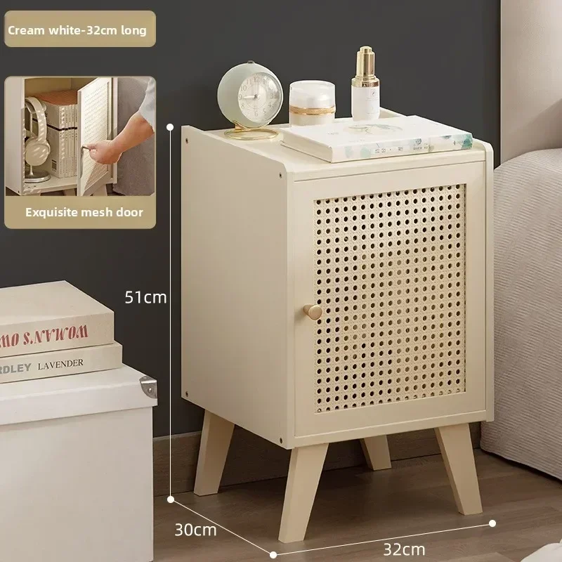 Durable Bedside Table Simple Modern Small Simple Shelf Ultra Narrow Crevice Cabinet Side Cabinet Bedroom Locker