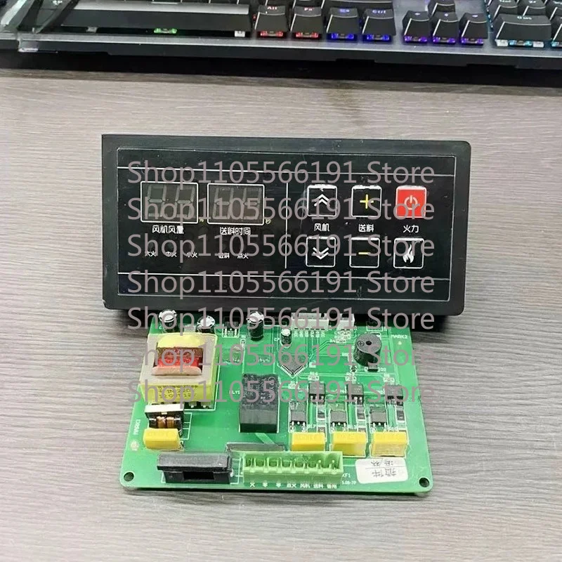 LED Digital Control Board for Heating Pellet Stove Thermostat Circuit Board Oven Stove Accessories Pellet Burner Controller