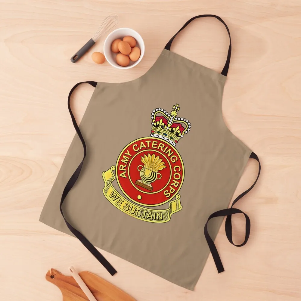 

Army Catering Corps Badge, ACC Apron Restaurant Kitchen Equipment Cooking Clothes Apron
