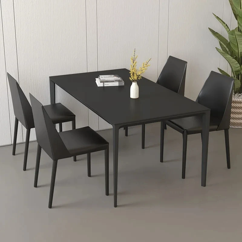 Faux Leather Beautiful Dining Chairs Modern Luxury Home Kitchen Dining Chairs European Nordic Sillas De Comedor Furnitures