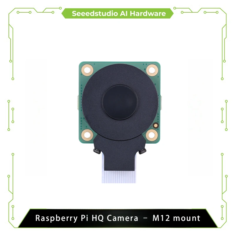 Raspberry Pi HQ Camera – M12 mount