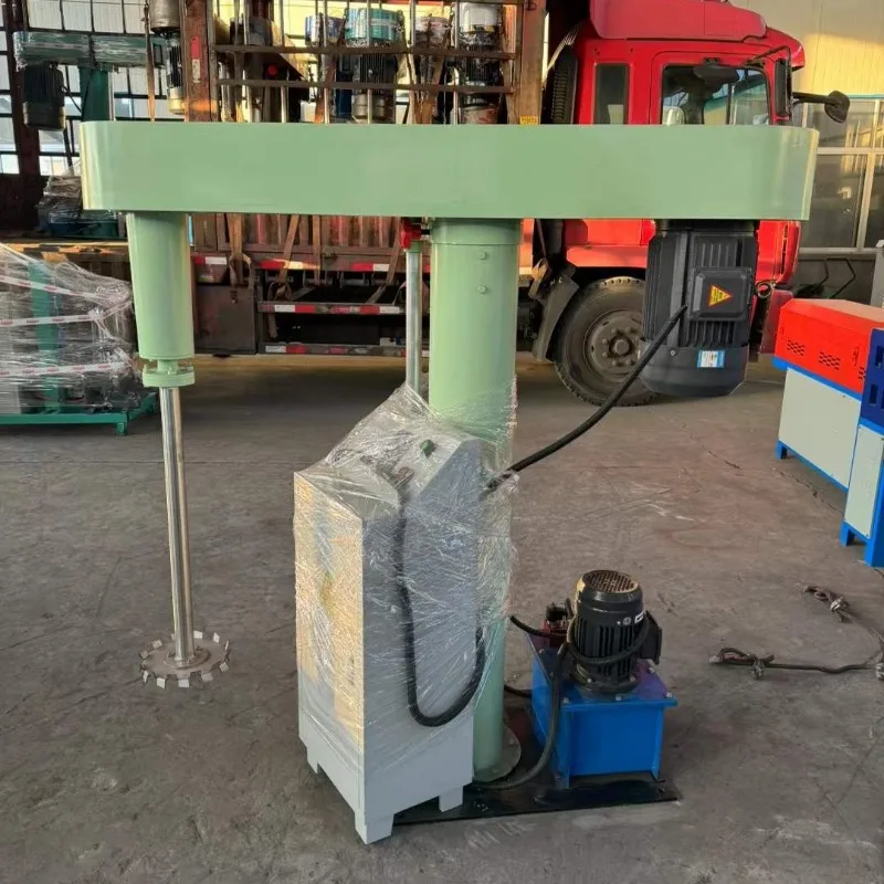 Frequency conversion liquid paint and paint mixers, ink and color paste mixers, water-based paint and chemical mixers