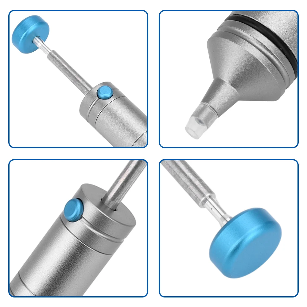 Ręczna próżniowa pompa ssąca do lutowania 350 ° Odporna na temperaturę przyssawka lutownicza 170 mm Aluminiowa, wydajna pompa rozlutowująca