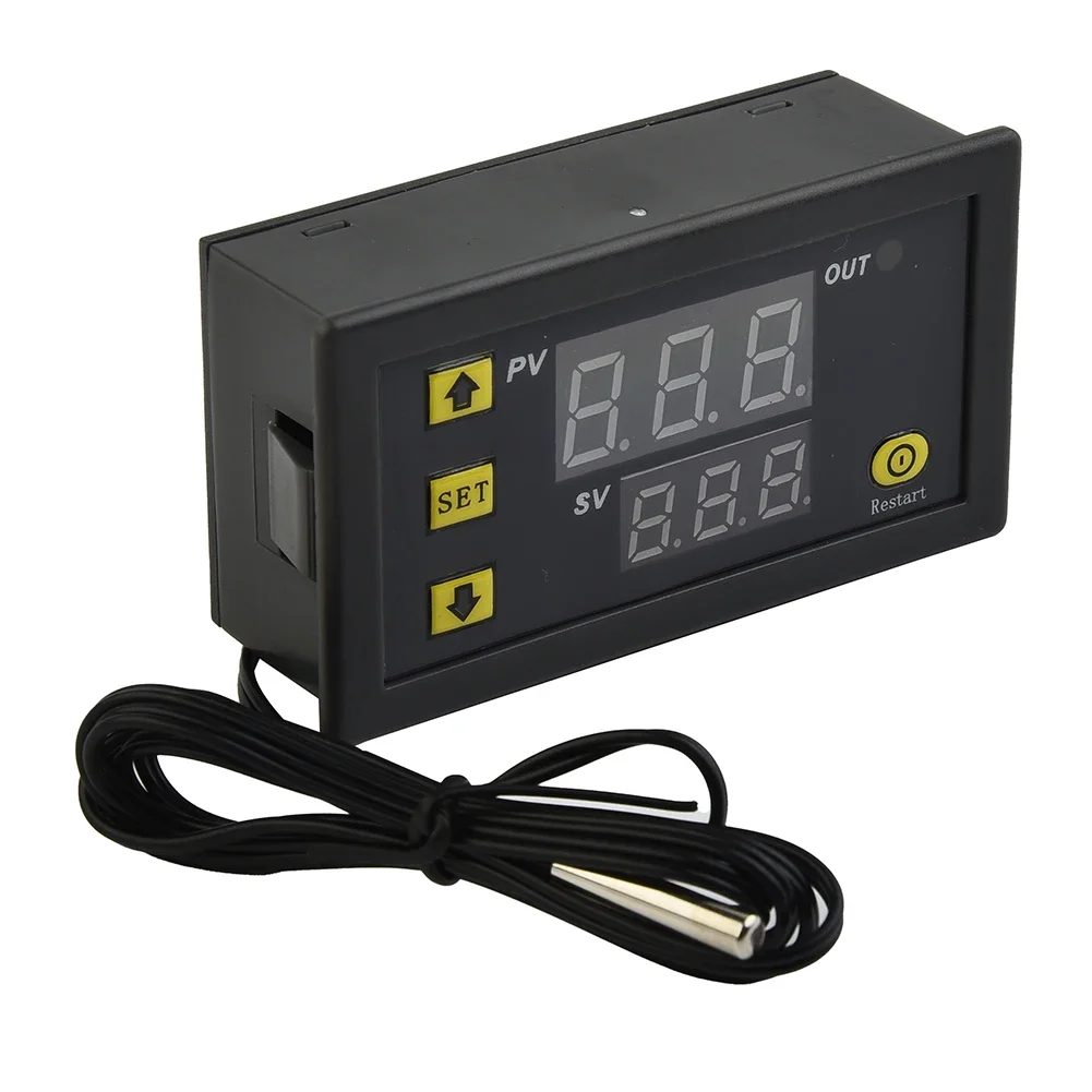 Digital Temperature Controller Equipment Fitting Thermostats Assembly Attachment Cool Heat Regulator Replacement