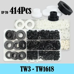 T-Shaped Nylon Washer M3 M4 M6 M8 M10 M12 M14 M16 Plastic Concave Convex Screw Sleeve Insulating Particle T-Shaped Step Gasket