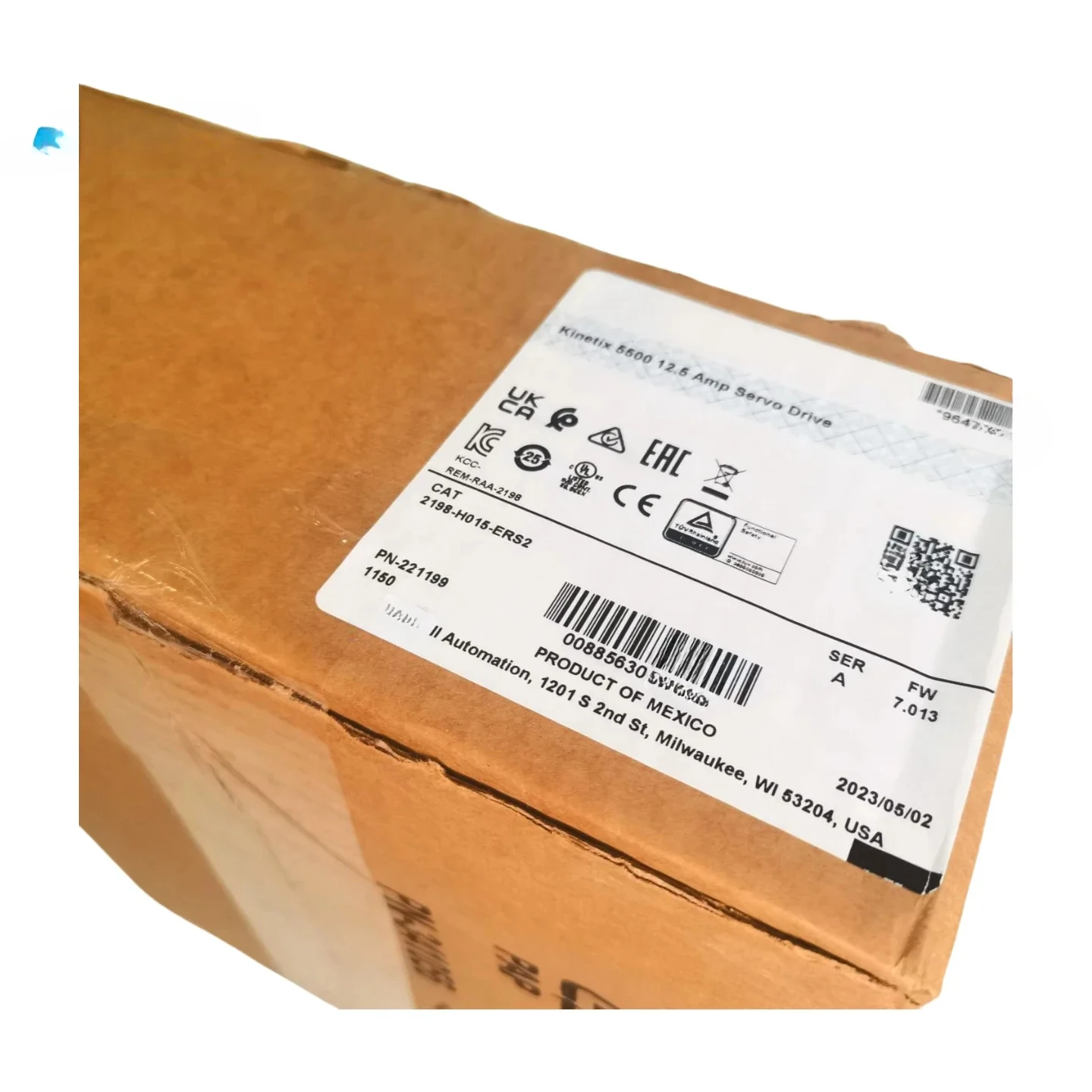 

Product bargaining, do not order directly 2198-H015-ERS2 Servo Drive PN-221199 5500 12.5 Amp Servo Drive 2198H015ERS2