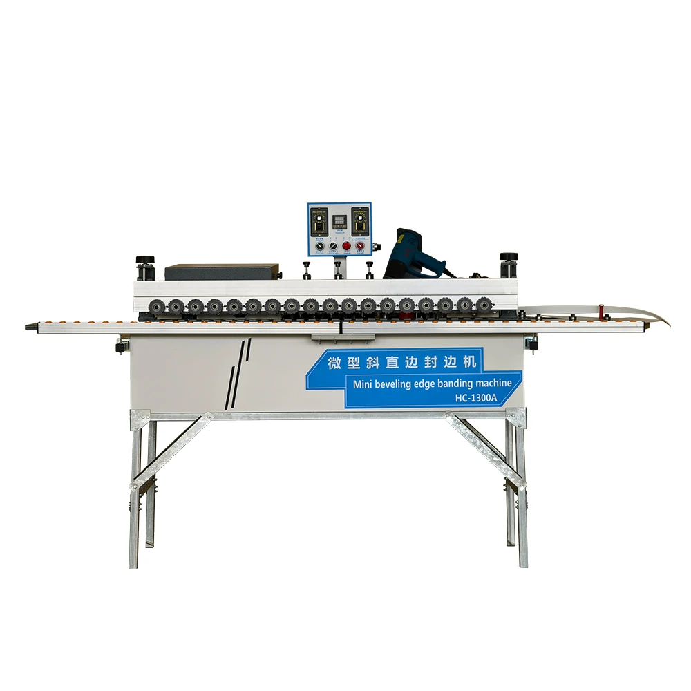 Automatic Edge Bander 1300Type Edgebander Portable mini edge Banding Machine Woodworking