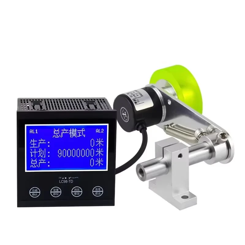 

Digital display electronic meter counter roller type high-precision meter counter encoding counting controller edge banding mach