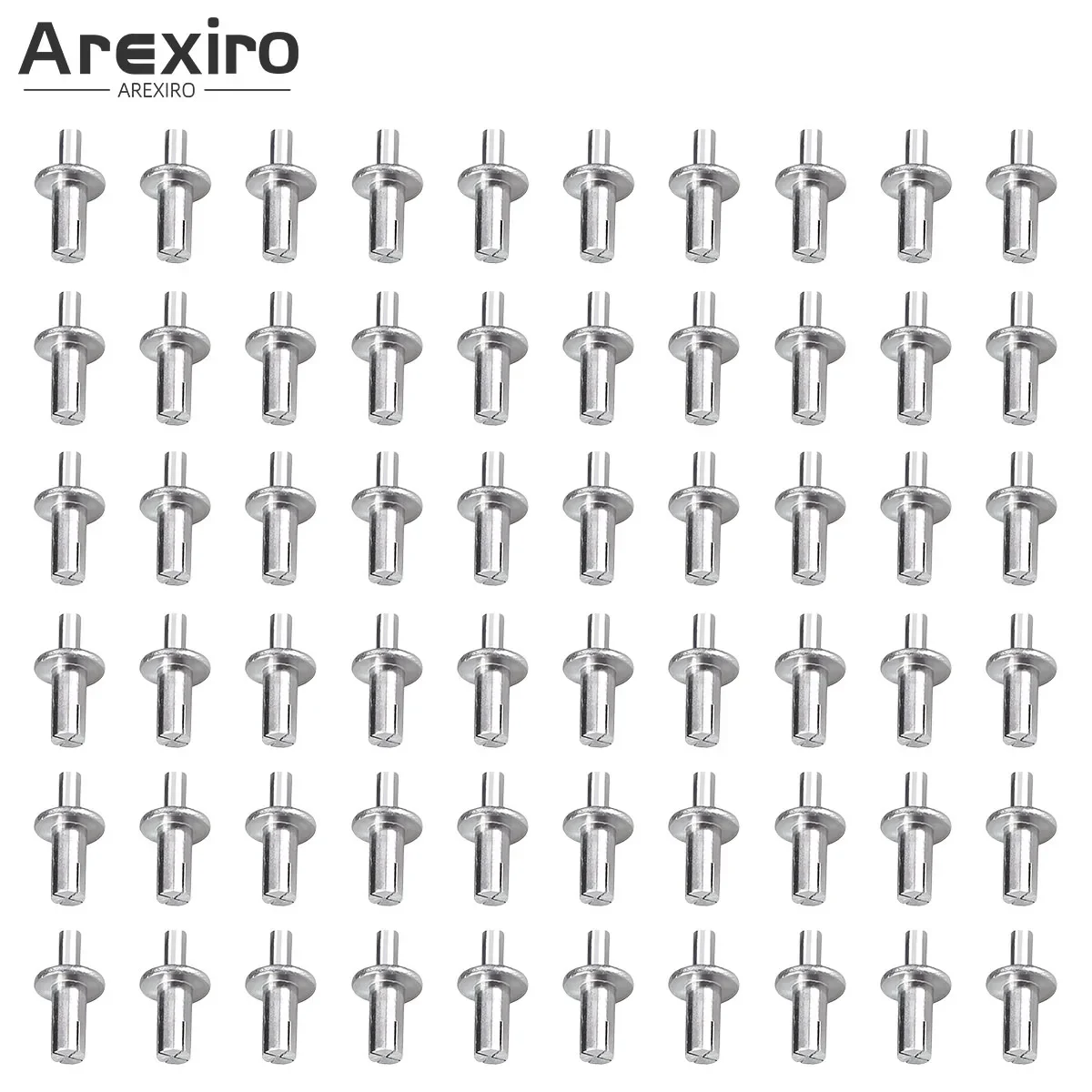 Aluminum Alloy Expansion Rivets Hammer Drive Expansion Nails Head Piercing Rivet Stainless Steel Rod Screws Board Wall Fasteners