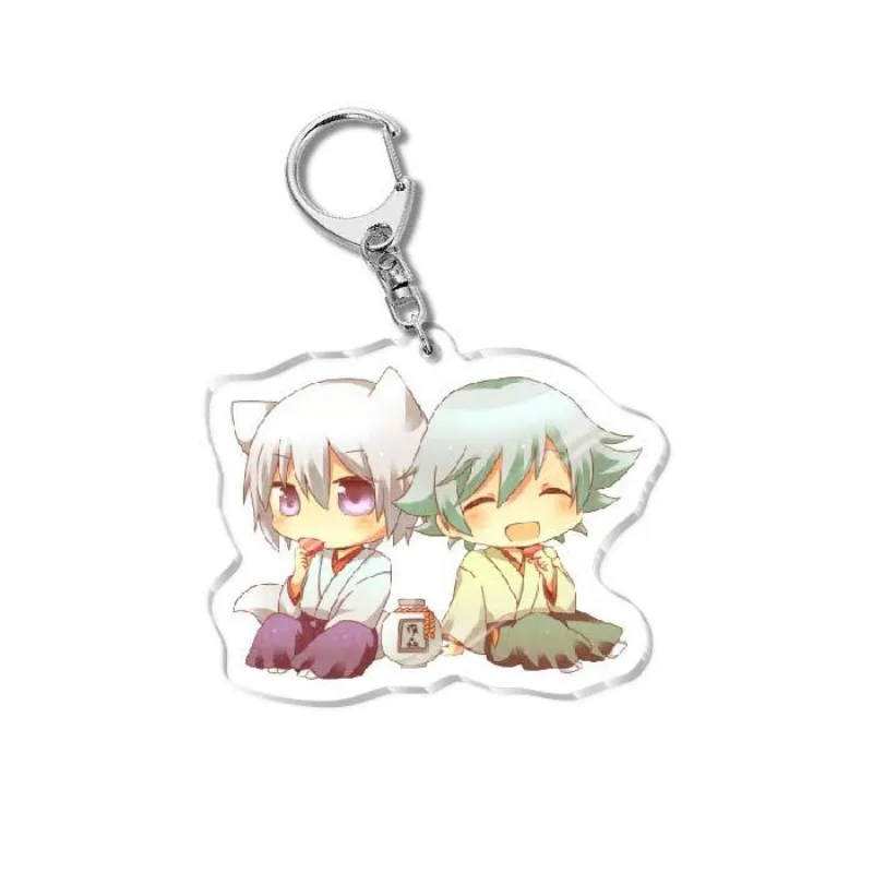 New Anime Kamisama Kiss Kamisama Love Keychain Cute Tomoe Kurama Mi Zu Ki Anime Figures Acrylic Key Chain For Girl Birthday Gift