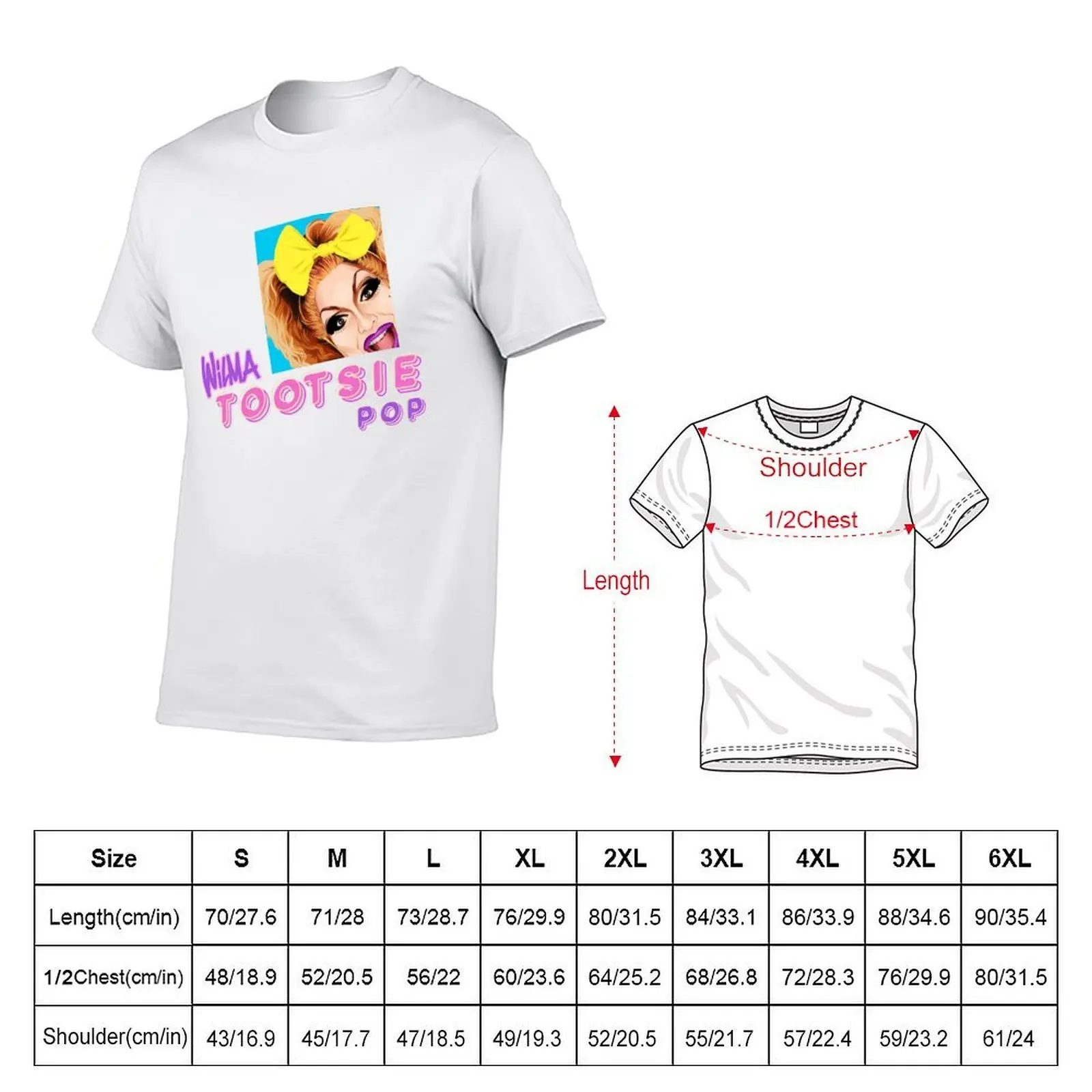 Tootsie Wilma Pop! T-Shirt Plus Size Everyday Tee Shirt