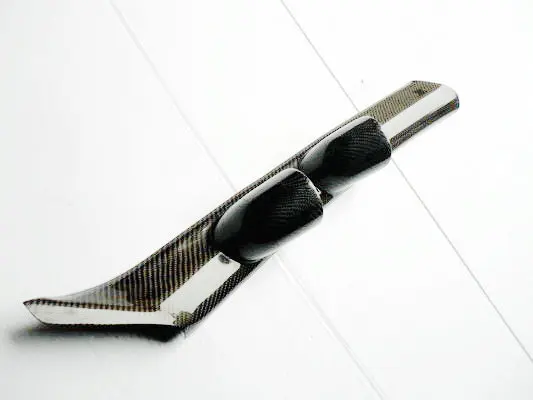 For Mitsubishi Evolution EVO 5 6 A-Pillar 60mm Twin Gauge Pod Carbon Fiber
