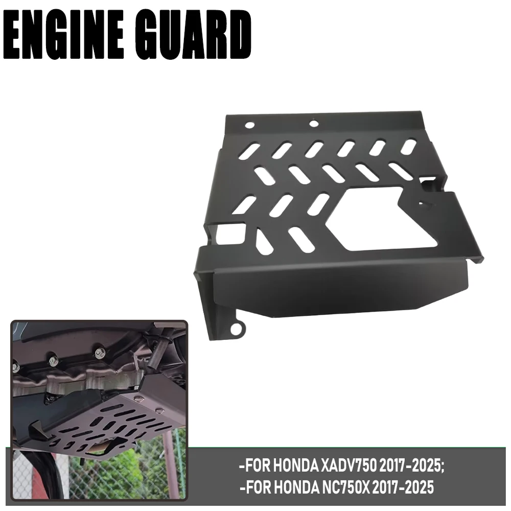 Motorcycle Skid Plate Bash Frame Guard For Honda NC750X XADV750 X ADV 2017 2018 2019 2020 2021 2022 2023 2024 2025 XADV NC 750