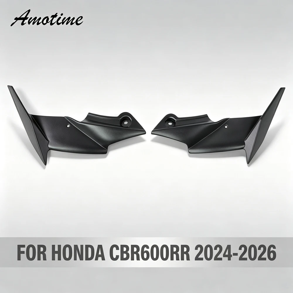 For CBR600RR Front Fairing Winglet Air Spoiler For HONDA CBR600 RR CBR600RR CBR 600 RR 2024 2025 2026 Side Wing Deflector