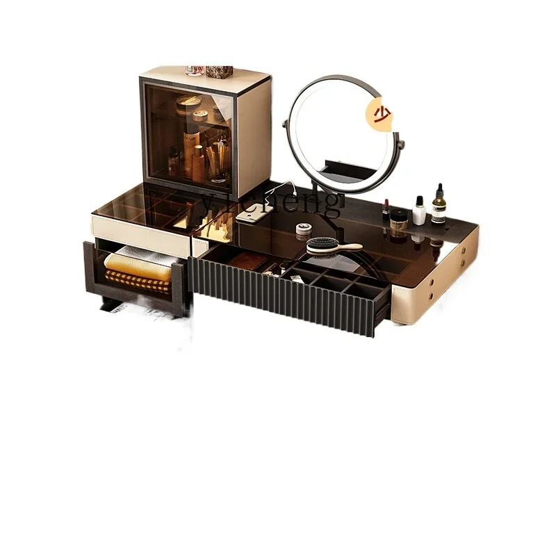 

XL Minimalist Dressing Table Bedroom Simple Makeup Table Storage Cabinet Integrated Dresser