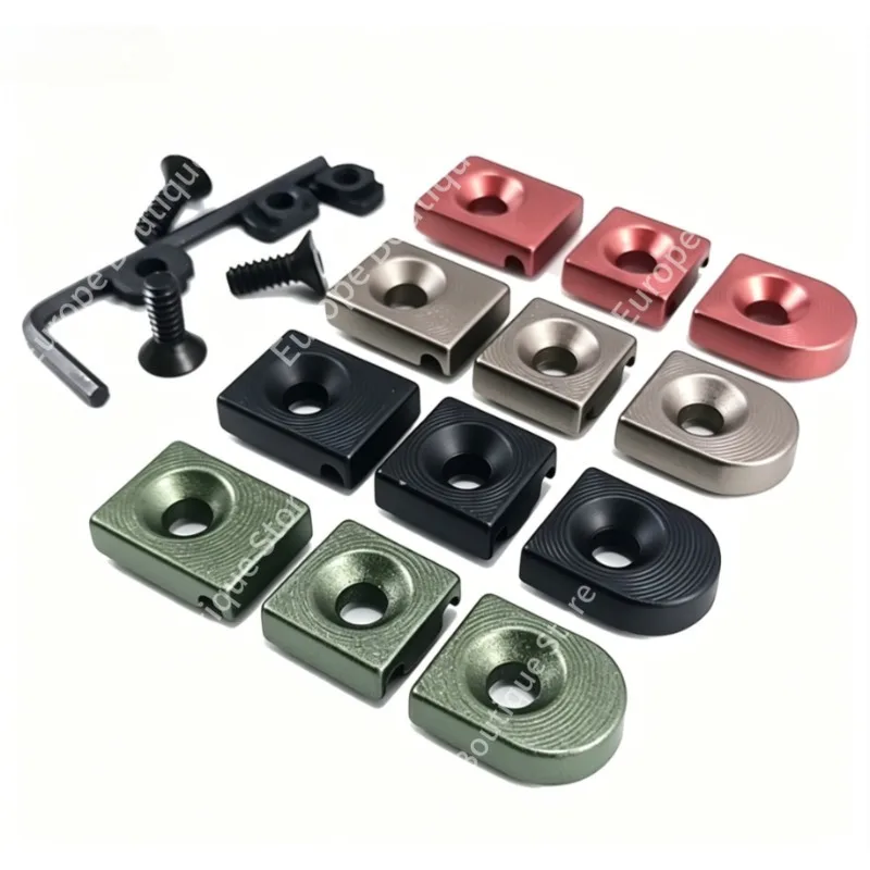 2026 New MLOK Square Pressure Switch Cable Management Slot for M300 PEQ IR Laser Flashlight Airsoft