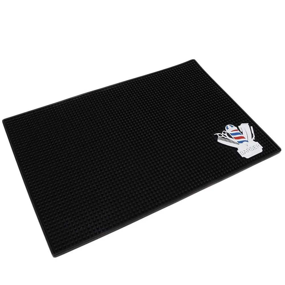 Professional Non-Slip Hair Salon Heat Insulation Mat - Flexible Barber Shop Hair Cutting & Styling Pad