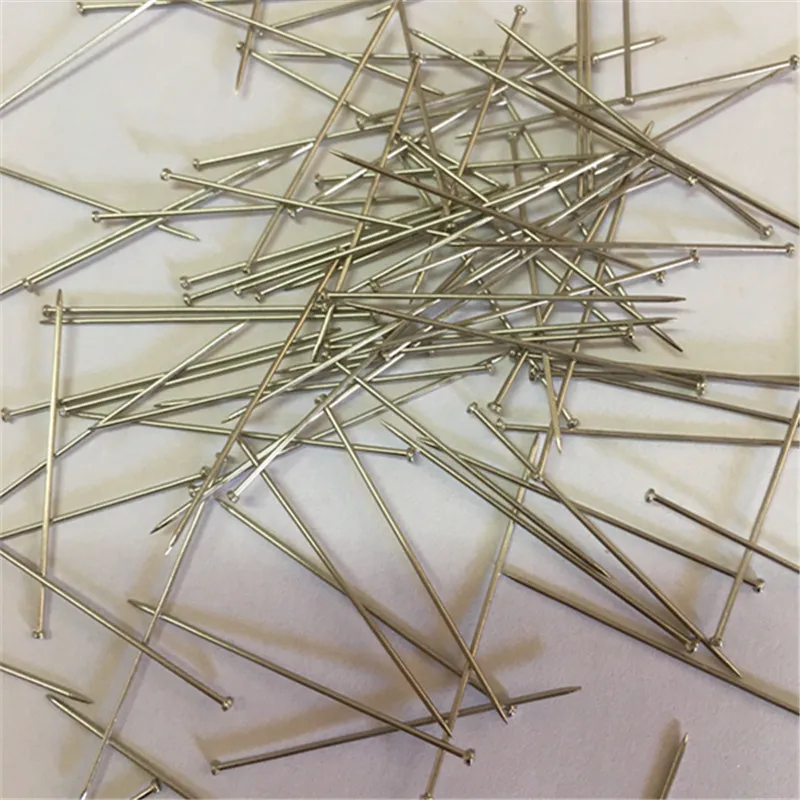 250pcs Stainless Steel Straight Pins 35mm Dressmaker Pins Quilt Applique Sewing Needle DIY Craft With Box Sewing Accessories