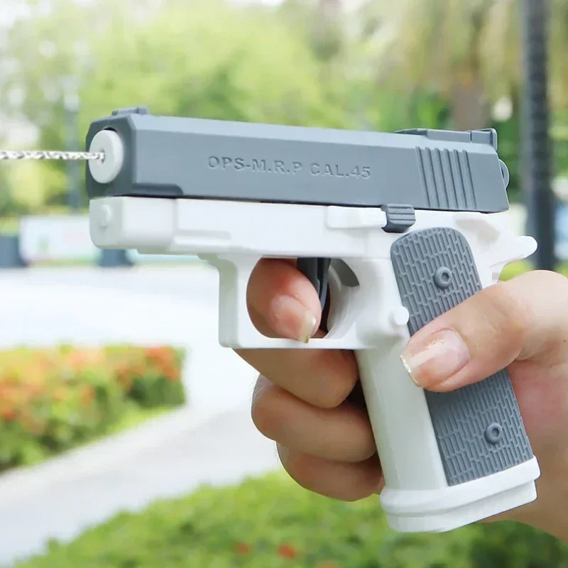 Pistolet à eau de bataille de plage d'été, jouet de jeu d'eau pour enfants, cadeau pour parents