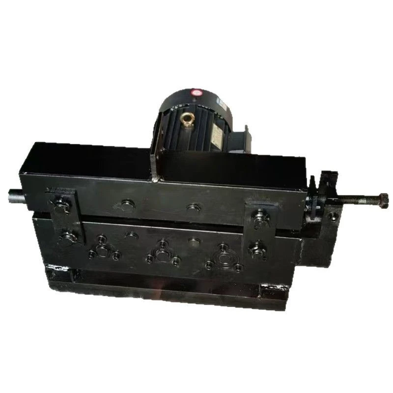 

Rebar shuttle 3KW equipment for piercing steel bars Automatic steel bar threading machine can move forward and backward