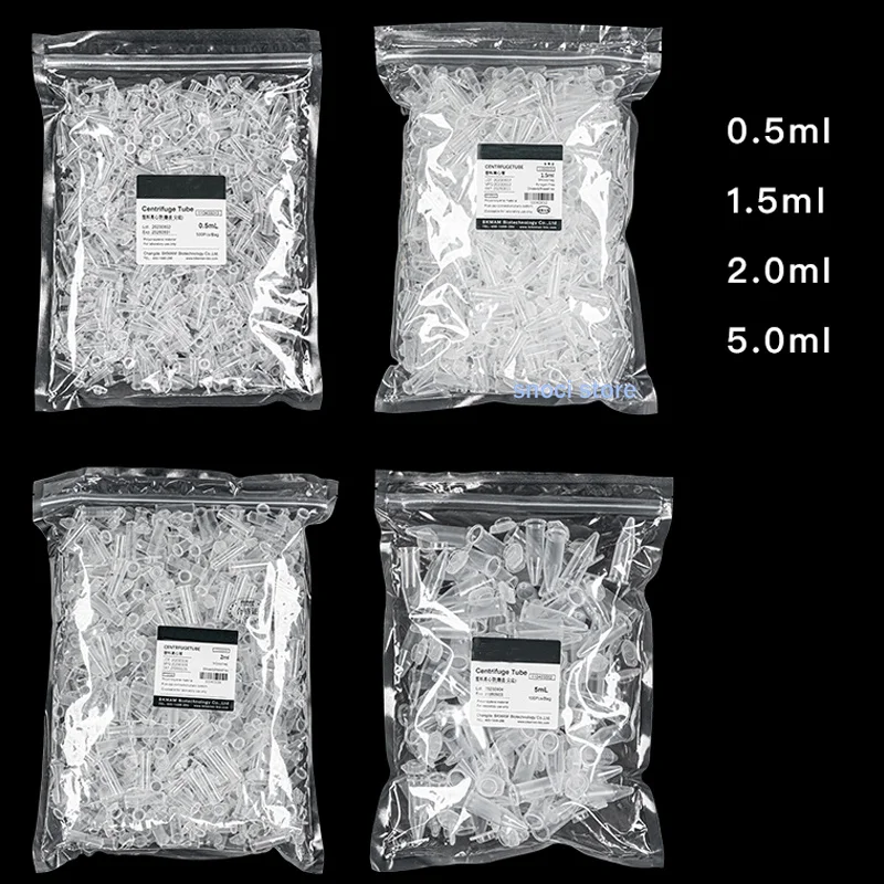 0.5ml 1.5ml 2ml 5ml 10ml Sterile Ultrafiltration Centrifuge Tube Ep Tube Test Tube Pcr Tube Micro Sample Tube Lab Sampling Tube