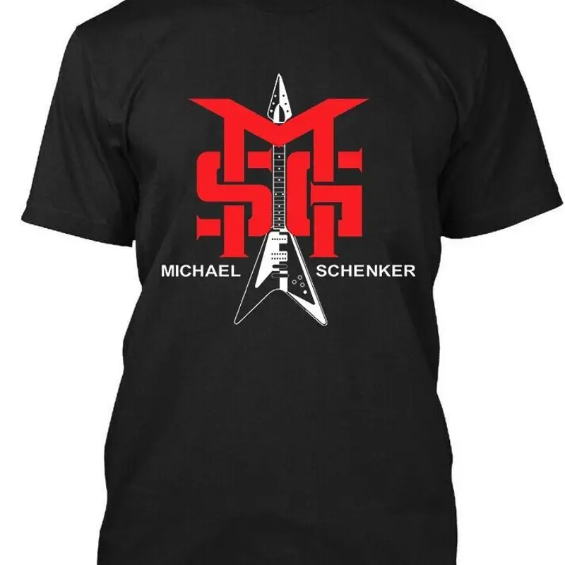 Camiseta con Logo Retro clásico en inglés del grupo Michael Schenker, nueva, S 4XL