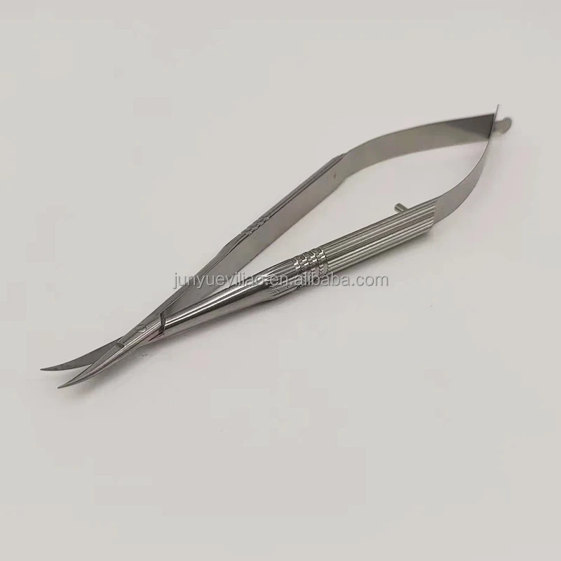 Medical Microscopic Castroviejo Curved Scissors Ophthalmic Instruments Surgical Scissors