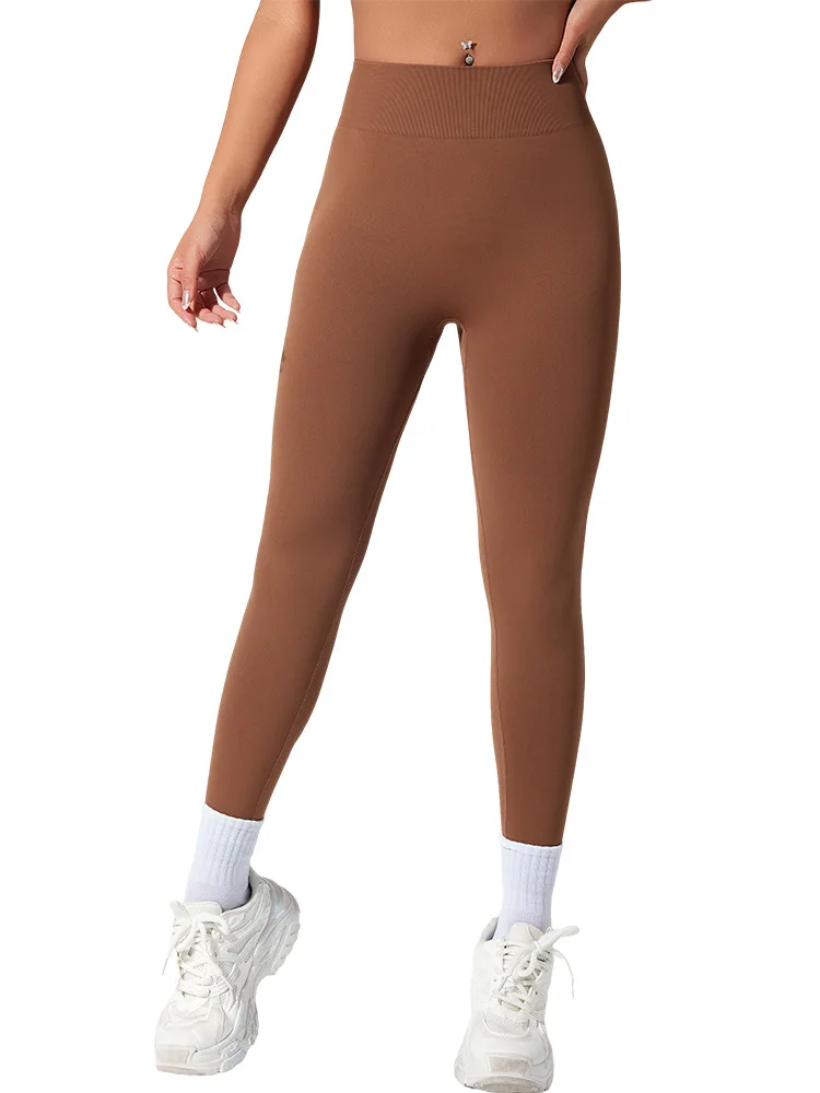 

Женские эластичные леггинсы Leica с высокой талией, утягивающие талию и приподнимающие ягодицы, для бега и фитнеса.