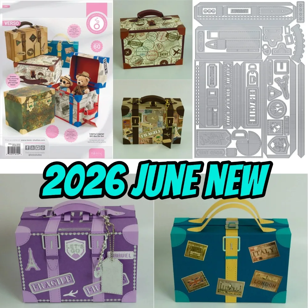 2026 New Exquisite Box Camera Metal Cutting Dies For Diy Scrapbooking Crafts Maker Photo Album Template Handmade Decoration