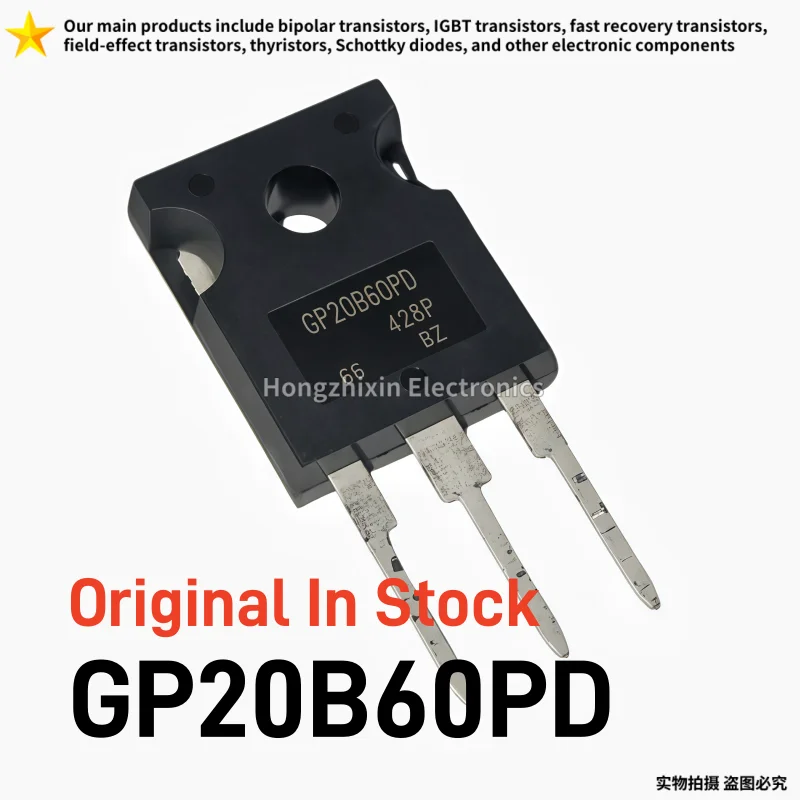 5/10PCS Original In Stock GP20B60PD TO-247 IGBT 600V 20A Power Transistor IRGP20B60PD