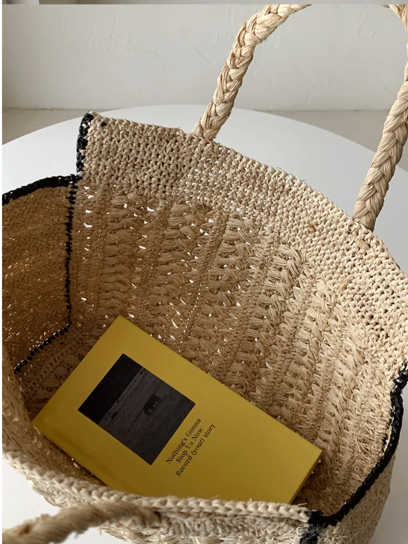 حقيبة من القش الرافيا 100٪، سع - مراجعة Travel Accessories Luxury وسعره