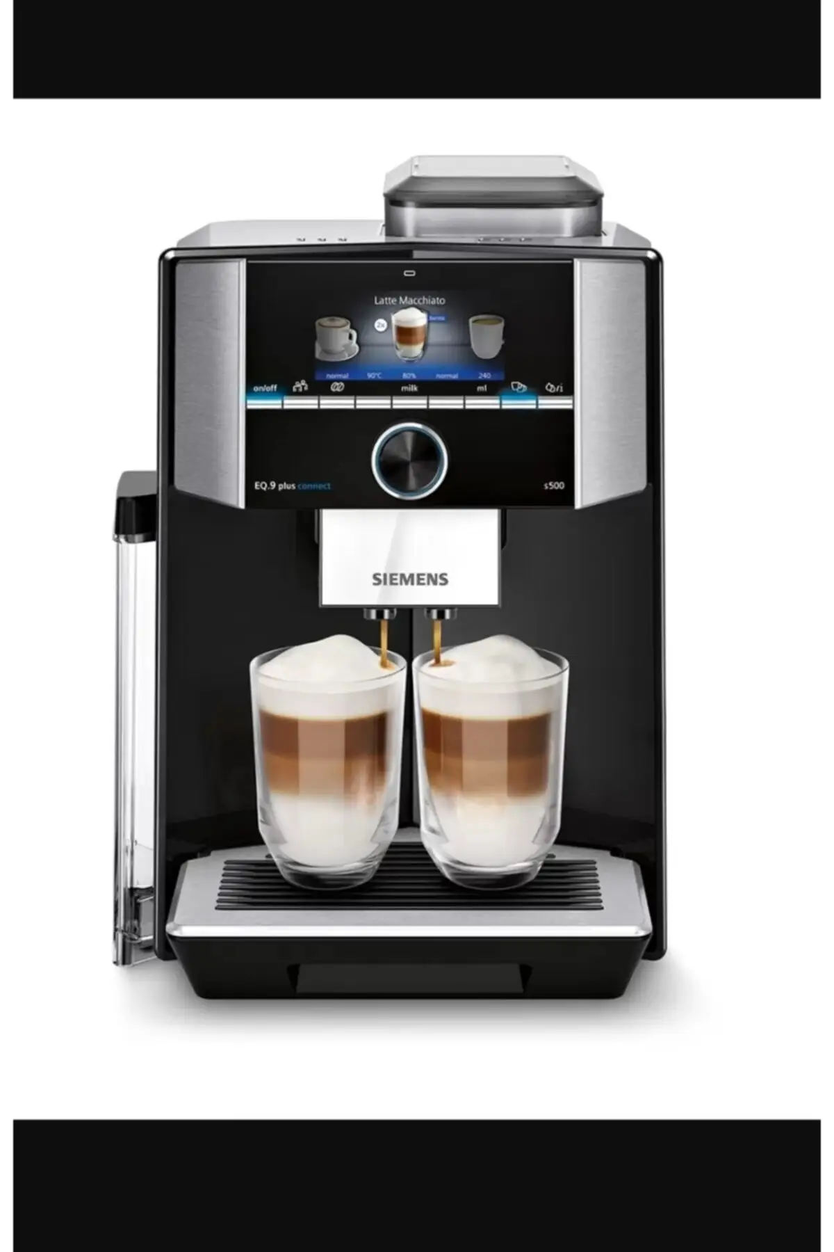 

Sıemenss Tı9553x9rw Eq.9 Plus Connect S500 Siyah Espresso Kapsül Flitre Cappuccino Kahve Makina