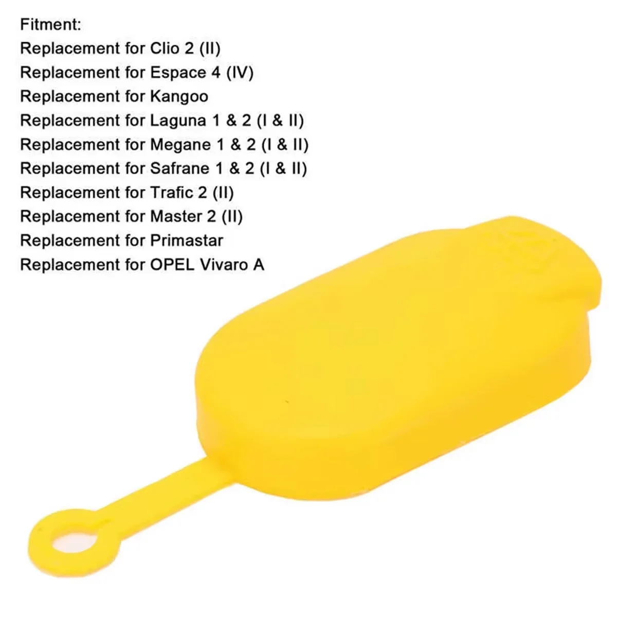 Крышка бака для воды YONGRUN подходит для Nissan Opel Vivaro Renault Trafic, крышка бака для чистящей жидкости 6001548742 7700812930