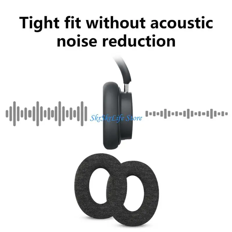 E65E 1 par cojes orejas oído suave auriculares protectores protección para orejeras reemplazo dedicadas